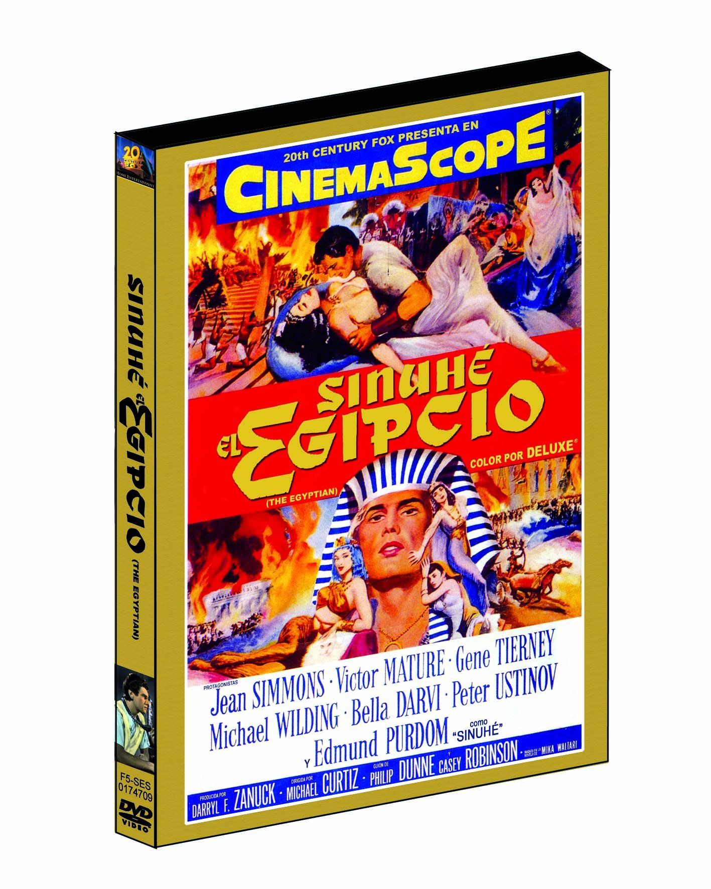 The Egyptian (1954) - Fox Cinemascope Region 2 PAL Import